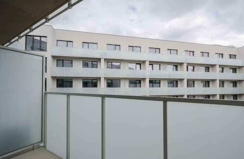 Location d’un appartement meublé et chaleureux d’1 pièce, 23 m², Partynice, Wrocław, Pologne